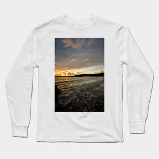 Cullercoats Bay daybreak Long Sleeve T-Shirt